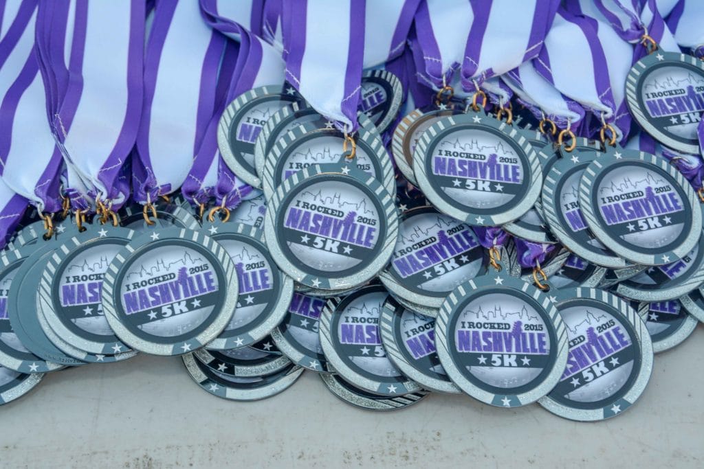Winner Medals Nashville Marathon & Half_BlairBallPhotography